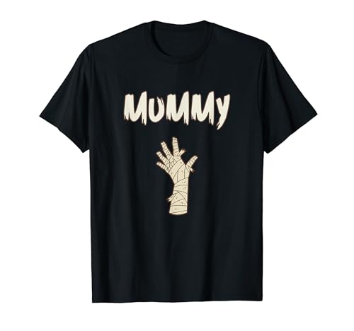 Funny Mom Zombie Halloween múmia retro Spooky Vibes t-shirt