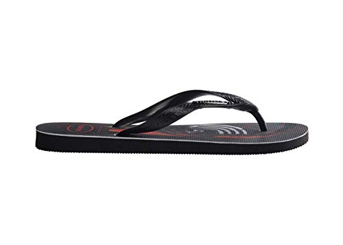 Chinelo Star Wars, Havaianas, Adulto Unissex, Preto/Branco/Preto, 41/42