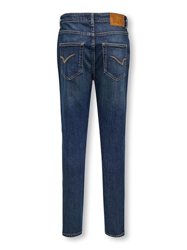 Vaqueros tapered Only & Sons Osjyoke para niños con denim elástico resistente y duradero 4