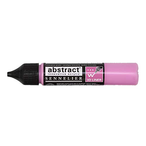 Sennelier Abstract Acrylic Liner, 27ml, Quinacridone Pink, (10-121301-658)