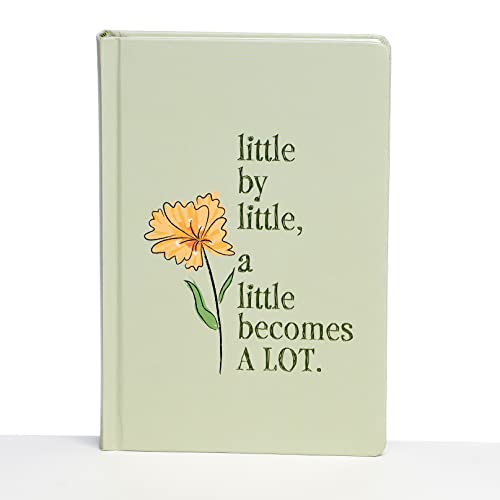 Image of FACTOR NOTES Hardbound Notebook: 100 GSM|A5|3 Bookmarks|200 Pages|Inner Pocket|Ruled (Little by Little)