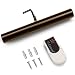 Concept Lighting 303L Cordless LED Remote Control Picture Light, 18", Matte Black