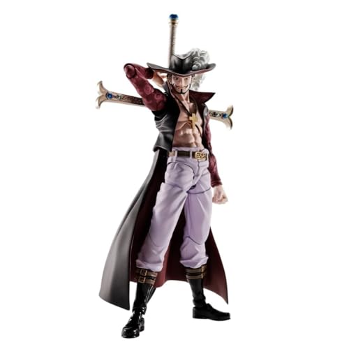 Image of Tamashi Nations - One Piece - S.H. Figuarts Juracur Mihawk - Hawk Eye - PVC & ABS, Approx. 6.5 inches (165 mm) Painted Figure