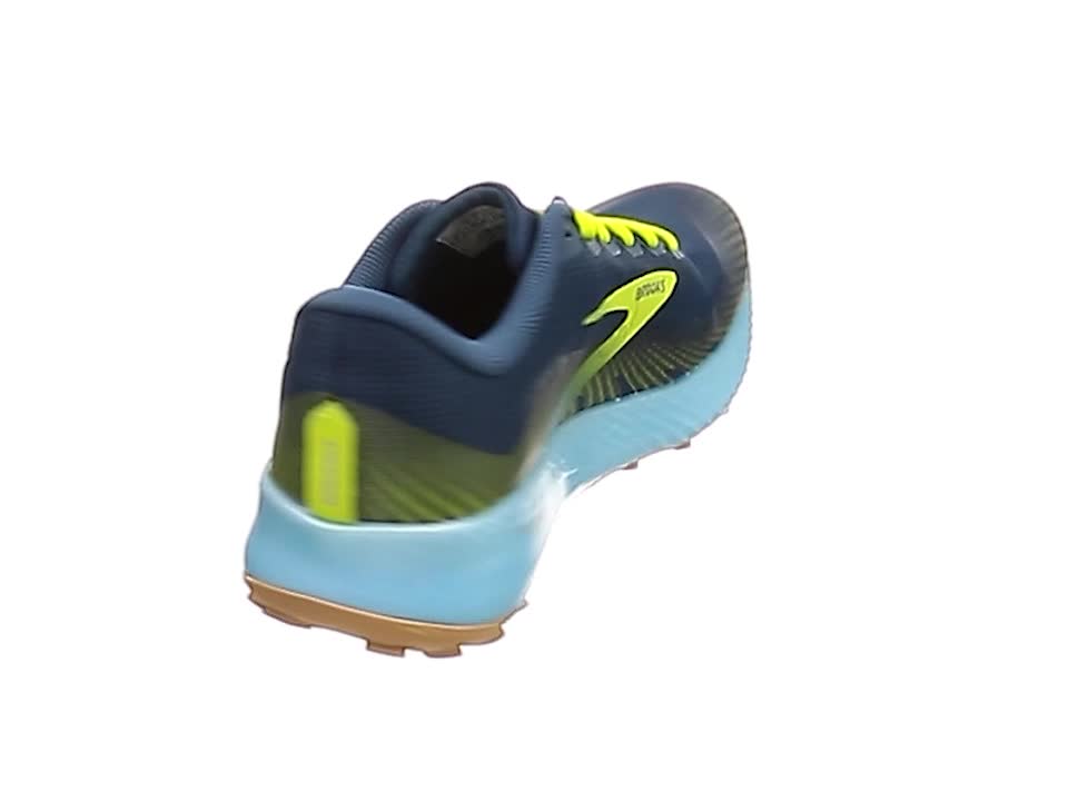 Amazon | [ブルックス] トレイルランニングシューズ 軽量 反発 カタ