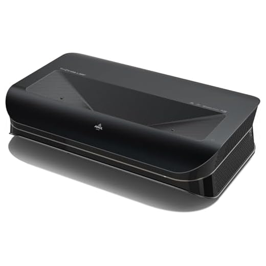 AWOL VISION LTV-3000 Pro 4K 3D RGB Laser Ultrakurzdistanz Beamer Mit Dolby Vision & Atmos, HDR10+, 150" UST TV Heimkino Projector (Inklusive Fire TV Stick 4K Max)