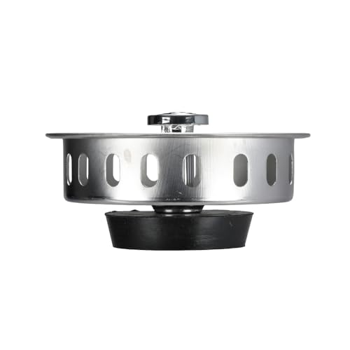 Colador universal Danco 80900 de acero inoxidable cromado miniatura 4