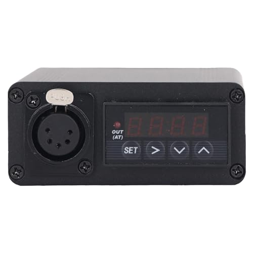 LOCADENCE Heating Coil Temperature Controller, 85‑260V 710℉ Default Temperature Clear Digital Display Temp Control Temperature Controller for Greenhouse Brew Fermenter