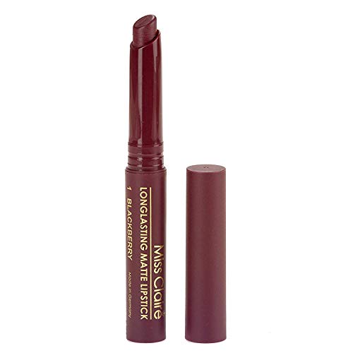 Image of Miss Claire Longlasting Matte Lipstick, Blackberry 01, 2 g