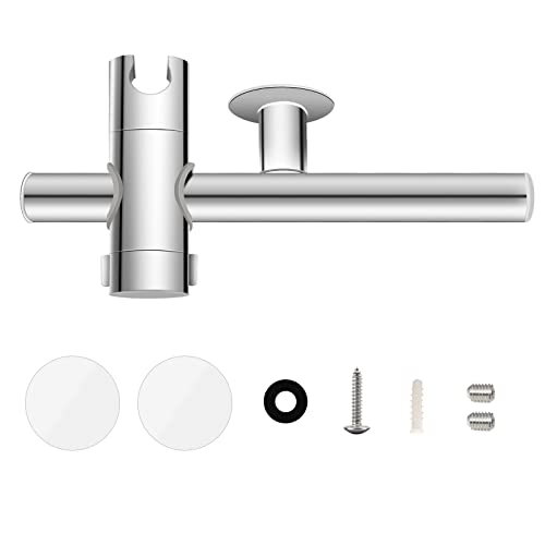 Opermaxer Shower Slide Bar With Adjustable Handheld Shower Head Holder, 304 Stainless Steel Bar, Wall Mount With Chrome Polished For Bathroom #TOP4