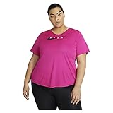  NIKE Camiseta Swoosh Run Rosa Mujer