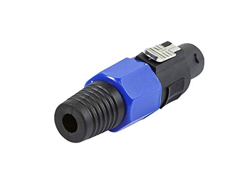 Conector Monoprice NL4 4 polos hembra para altavoz miniatura 2