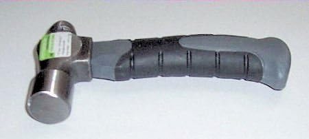 1 Short Handle - 8 OZ- Ball Pein Hammer - Hammering in Tight Places (with Cushion