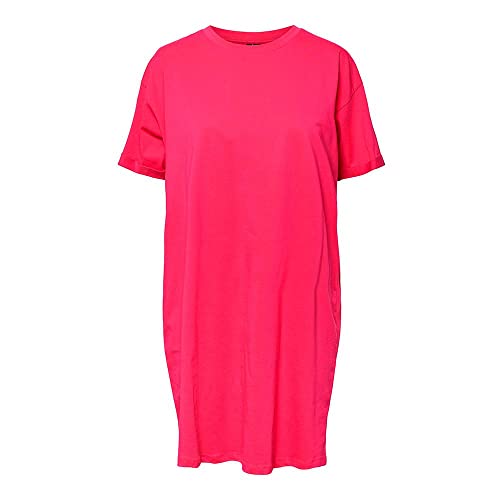 PIECES Damen Pcria Dress Noos Bc Minikleid, Beetroot Purple, L EU