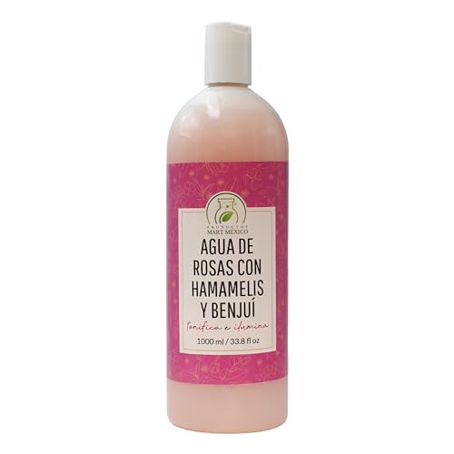 Limpieza, Wireless Agua De Rosas, Hamamelis & Benjuí Hidratante Facial 1 litro