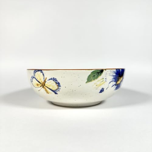 Image of SNS Neelanjali Ceramic Serving Bowl Set of 2 | Salad, Soup, Curry & Snack Bowls