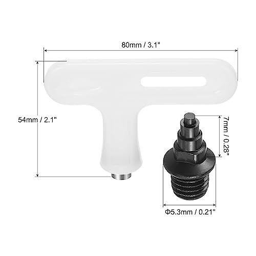 Pointes de piste PATIKIL en acier au carbone de 6.35 mm de long - 2