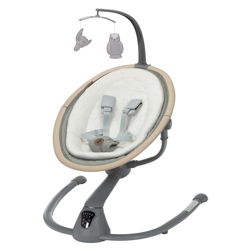 Maxi-Cosi Cassia Baby Swing, infant swing, automatic motion sensor, music, toys, recline, portable,...