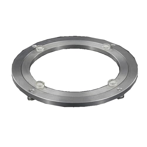 Mueble con cojinetes y riel giratorio de aluminio para base redonda de comedor 2