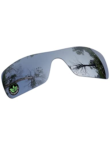 Raydi Polycarbonate Replacement Lenses for Oakley Batwolf OO9101 Rectangular Sunglasses