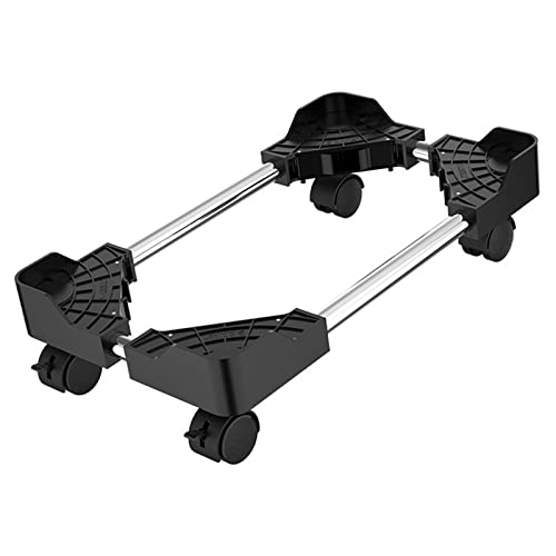 HCZKIUJY Soporte para CPU, Carrito para PC, Base de enfriamiento para Torre de PC de Escritorio con 4 Ruedas giratorias, Soporte para CPU Ajustable para la mayoría de Las Torres de Escritor