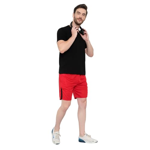 Image of DIA A DIA Unisex Lightweight Polyester Blend Casual Shorts - Comfortable Everyday Summer Shorts with Breathable Fabric