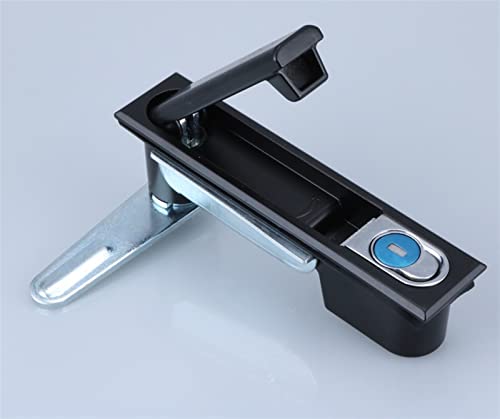 Serrure boite distribution carrée Ms818 argent pour bloquer les portes - 4