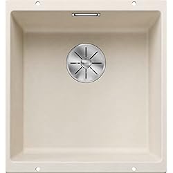 Fregadero Blanco Subline 400 U BLANCO SUBLINE 400-U 527166 Silgranit Softweiß, sin mando a distancia