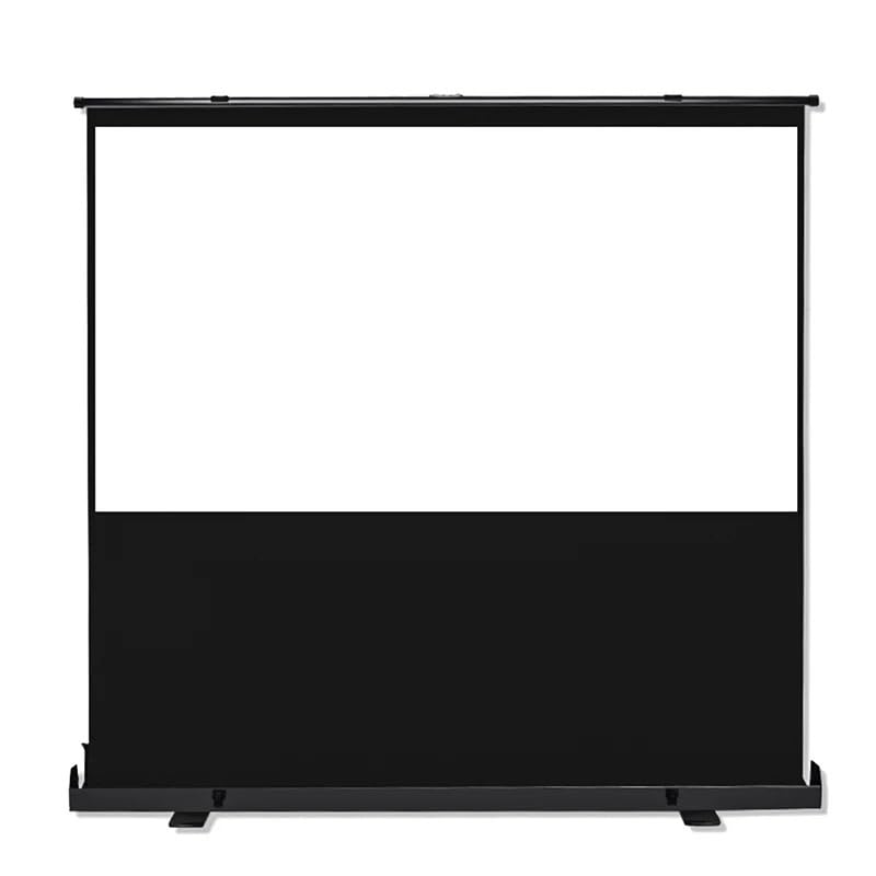 Pantalla de proyección portátil 60 pulgadas con soporte miniatura 4