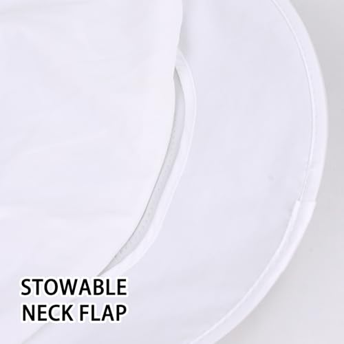 Image of Sun Hats for Men Women Fishing Hat UPF 50+ Breathable Wide Brim Bucket Hats Summer UV Protection Safari Hat with Neck Flap