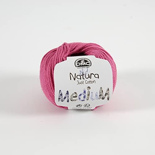 DMC Natura Medium Yarn, 100% Cotton, Colour (444), 50g
