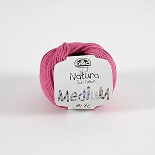 DMC Natura Medium Yarn, 100% Cotton, Colour (444), 50g