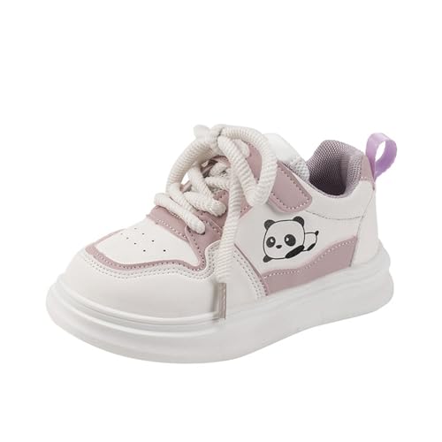 Toddler Lace Sneakers Padded Sole Non Slip Running Walking Sport Shoes Kids Cute Lightweight Comfy Athletic Casual Shoes