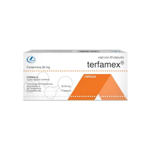 Terfamex Fentermina 30 mg - 30 Cap.