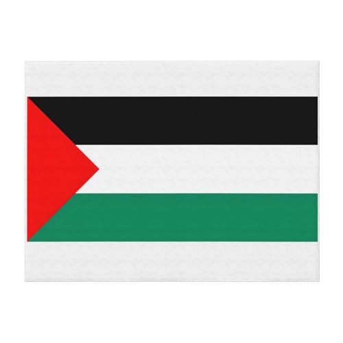 Couverture légère drapeau palestinien pour lit canapé chaise toutes saisons