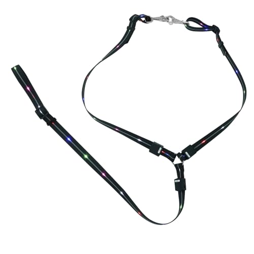 BIUDECO Glowing Horse Strap Equestrian Strap Led Light 5 Variations for Horse Training Random Style