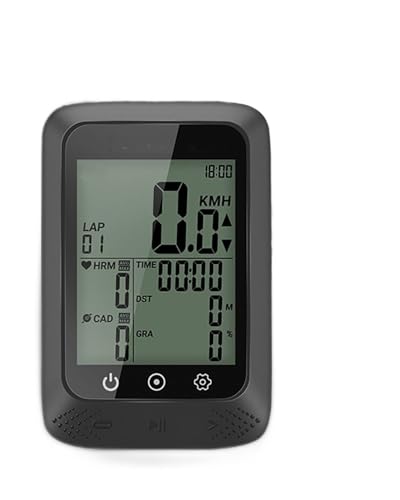 Ciclocomputador Ciclocomputador GPS Inalámbrico para Bicicleta De Montaña/Carretera, Velocímetro Cuentakilómetros con Accesorios Ciclismo Ciclocomputador Resistente Agua