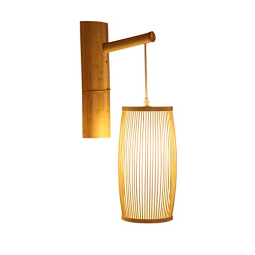 Lèche-Murs Applique en Bois Zen éclairage d'escalier d'allée Couloir Lampe de Chevet Japonaise Applique Murale en Bois de Salon éclairage extérieur étanche en Chine Cover