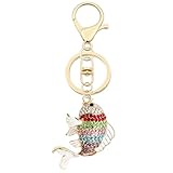 Photo Gallery elechobby portachiavi portafortuna a forma di pesce koi, creativo per attirare denaro da donna (rosso, giallo, viola, blu, multicolore), multicolore-koi, medium Photo Gallery elechobby portachiavi portafortuna a forma di pesce koi, creativo per attirare denaro da donna (rosso, giallo, viola, blu, multicolore), multicolore-koi, medium