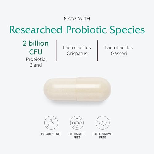 Vitanica V-Probiotics - Probiotics for Women - Vaginal Suppositories with Lactobacillus Rhamnosus, Gasseri & More - Women's Health Supplement - Lady - 30 Vaginal Suppositories