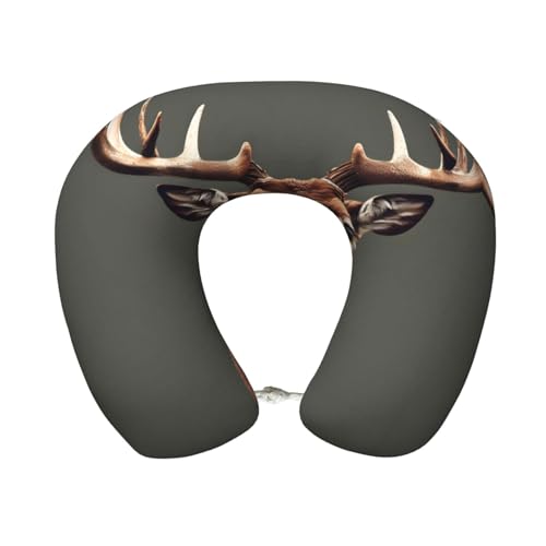 Almohada cuello de poliéster tamaño único viaje miniatura 1