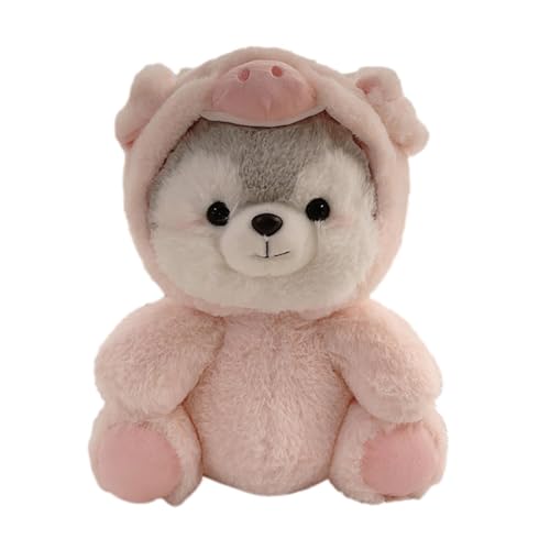 Generico Animal de Husky | Suave y felpa transformada mascota creativo,Perro de peluche Husky para los amantes de los perros de
