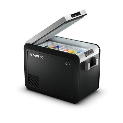 Dometic CFX3 45 - Glacière à Compression 46l - Glacière Électrique Voiture, Camping - 12V/24V Allume-cigare 100V/240V Secteur - Réfrigérateur Portable