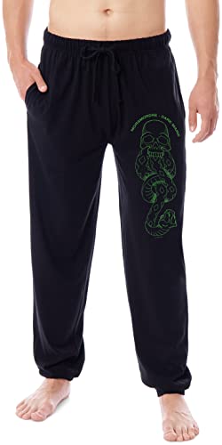 INTIMO Harry Potter Mens' Death Eaters Dark Mark Sleep Jogger Pajama Pants