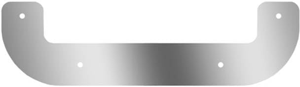 Technical Precision Replacement for Peterbilt 367 Year 2022 16IN Stainless Steel Front Flap Weight W/Back Plate