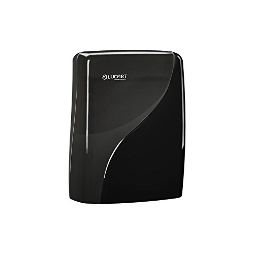 Dispenser per asciugamani piegati a C V e Z. fino a 3,5 confezioni Lucart Velo Identity 388x305x133 Bianco professionale