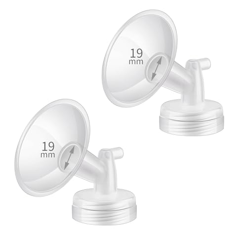 Image of Begical 19mm Flange Compatible with Spectra/Motif Luna/Ameda MYA/Cimilre Breastpumps Replacement to Pump Parts and Flanges/Shields. Compatible with Spectra S1 S2 9 Plus Parts/Accessories