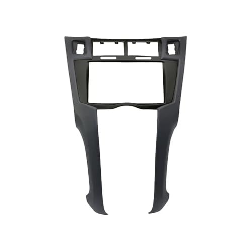 に適合する ヤリス に適合する ヴィッツ に適合する プラッツ 2005-2011年式用 DVDプレーヤー取り付けベゼル 7インチ 2DIN カーラジオのフロントパネル(Black,173x98mm)