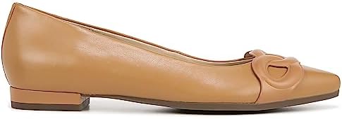 Vionic Arielle Women's Ballerina/Skimmer Flat - Comfort Camel Nappa - 8 Medium | Image 4