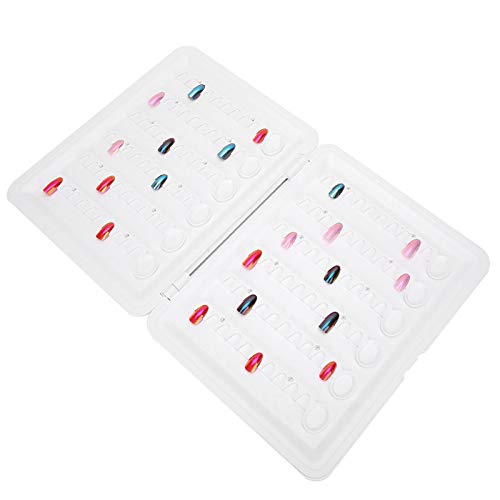 Nagelspitzen Anzeigebuch, 120 Nagellack Farbvorlagen Anzeigetafel Farbkarte For Farblack Für Einzelpersonen Und Salons – Bild 7