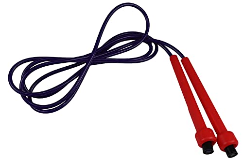 Epic 7', 8' & 9' Tough 5Mm Thick Pvc Speed Jump Rope (Each) Purple/Red 7 FEET (EACH)